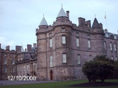 HOLYROOD PALACE EDINBURGH