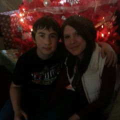 Christmas 2012 Micahel and Brittany