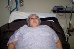 This picture is AWFUL!  I can't believe I ever looked like that ----------->