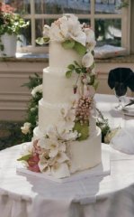 calla lilly cake