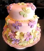 hibiscus cake