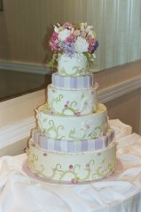lilac cake