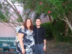 Me and my brother - Sept 2008
