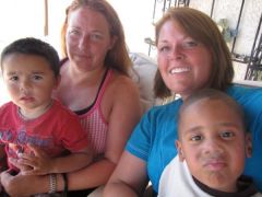 Me and friend on vacation one month before surgery - this is pre - pre op diet and everything....YIKES