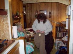 I am visiting my Mother-in-law in Indiana