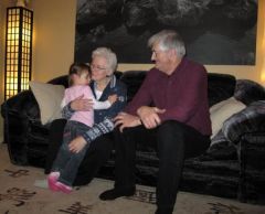 a hug for grandma
