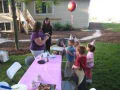 Baby's first birthday ~ August 2009