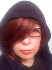 gangsta... showing off my tuff new hair and glasses ;)