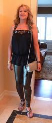 April on birthday, April 17, 2010, going out to dinner.
154 pounds; 8 mos. post-op