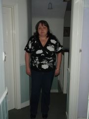 Another horrible picture of me before weight loss, before pre-op diet even. I look so unhappy, makes me want to cry to see it now.