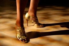 The really high Dune shoes