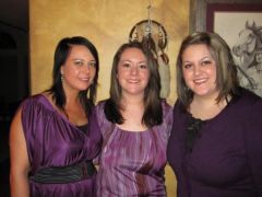 I'm the one on the right...with my sister :) (240 lbs)