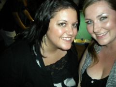 I'm on the left, 250 lbs