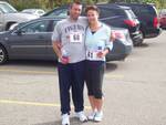 After the race, feeling great!!