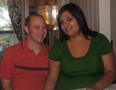My boyfriend and I on Thanksgiving