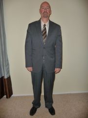 9.5 months, goal reached of 199 lbs, 116 lbs lost.