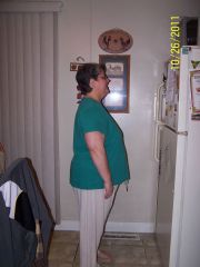 Side view before