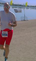Crossing the finish line (a while later, I might add)