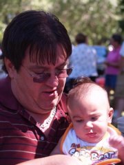 My grandson and I