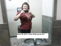 7 Weeks- Down 39.5 Pounds