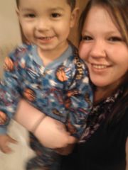 mommy and Leandro!