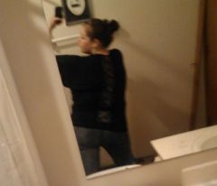 my bum is like 70% smaller than it used to be! lol