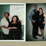 My hubby's before and after
