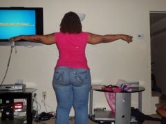 doesnt look any better with my arms up