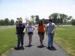 walking on the walkin trail...