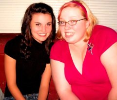 Brandon Kirkley (of Brandon Kirkley and the Firecrackers) took this photo of Katie and I.