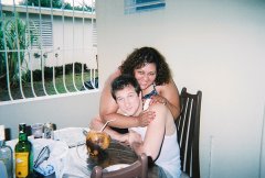 This is my husband and I in Rincon, Puerto Rico two years ago.