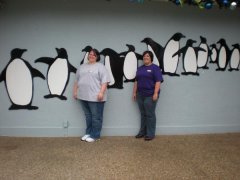 Me and my cousin Bri at Sea World