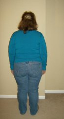 My big ole butt! lol 204 lbs