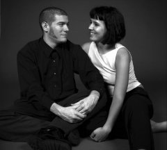 my wife and i soon after meeting in 2003, about 200 lbs