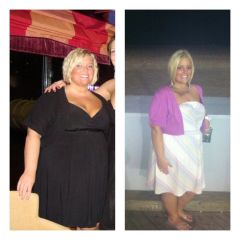 April '11  245lb  /// Sept '12 194lb