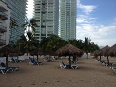 the beach
