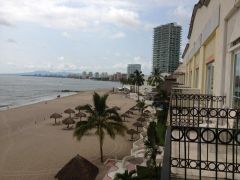 lookin out from our balcony