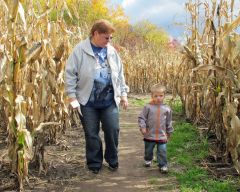 Me and my grandson Henry 10/20/12