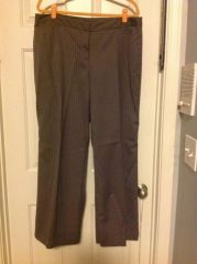 Gray On Gray Stripe Trouser 16
