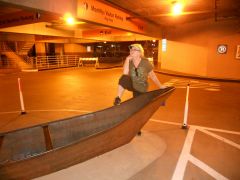 Me in the parking lot before the race