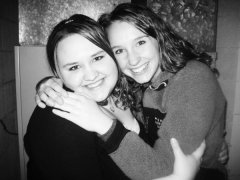Out partying.  This picture was taken about 2 weeks ago.  December 2008.