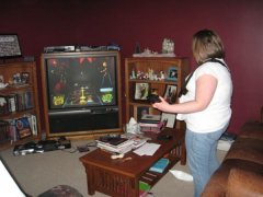 This is my 19th birthday in March 2008.  I was smaller there than I am right now.