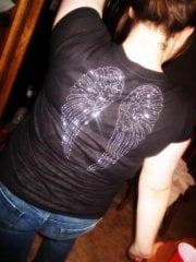 In my size LARGE Aeropostale shirt :)