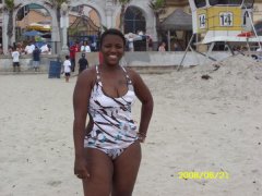 Mission Bay in San Diego CA. Not ready for a 2 piece yet but next summer, watch OUT!!! lol