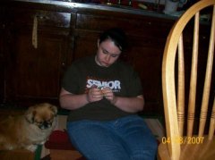 gross what a porker..this was easter 2007