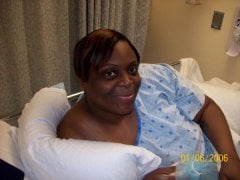 Right before surgery.