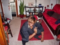 I actually was able to squat w/o assistance, but getting back up was even easy!