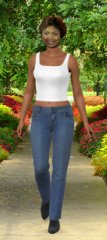 a stroll in 2009 to the new me! 
this is one of my inspirational virtual photos at goal weight of 140 pounds!