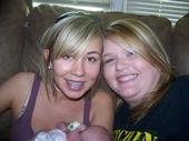 me britt and baby abbie