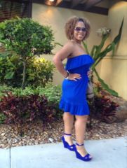 lady In blue